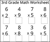 3rd Grade Math Problems | Math Pyramid