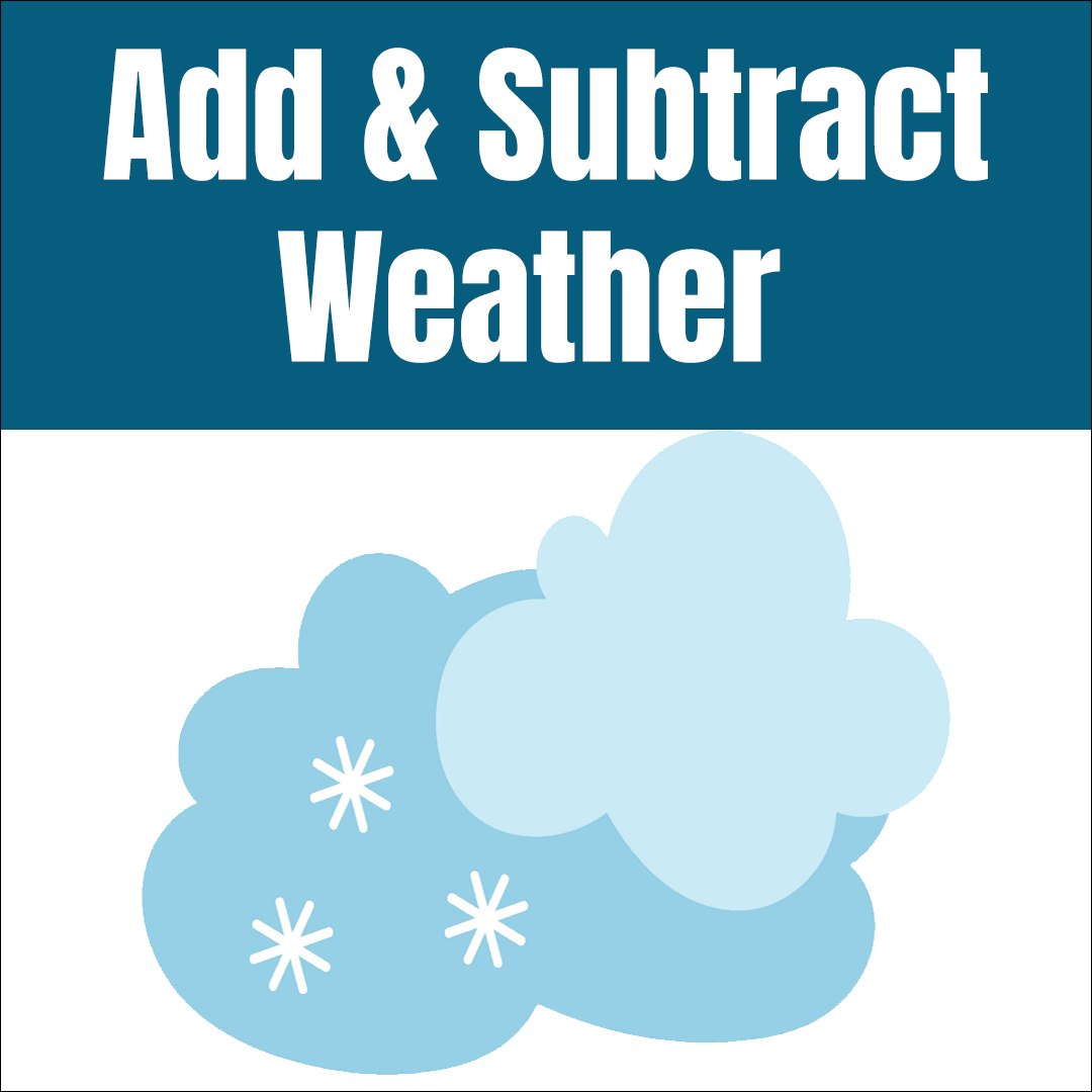 Adding and Subtracting Temperature and Weather