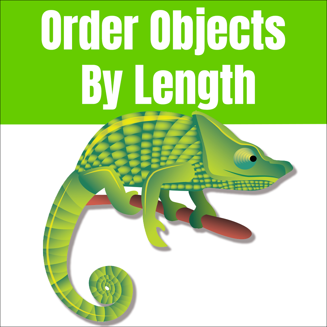 Order Objects by Length