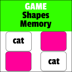 Shapes Memory Game