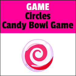 Catch the Circles Candy Bowl Game