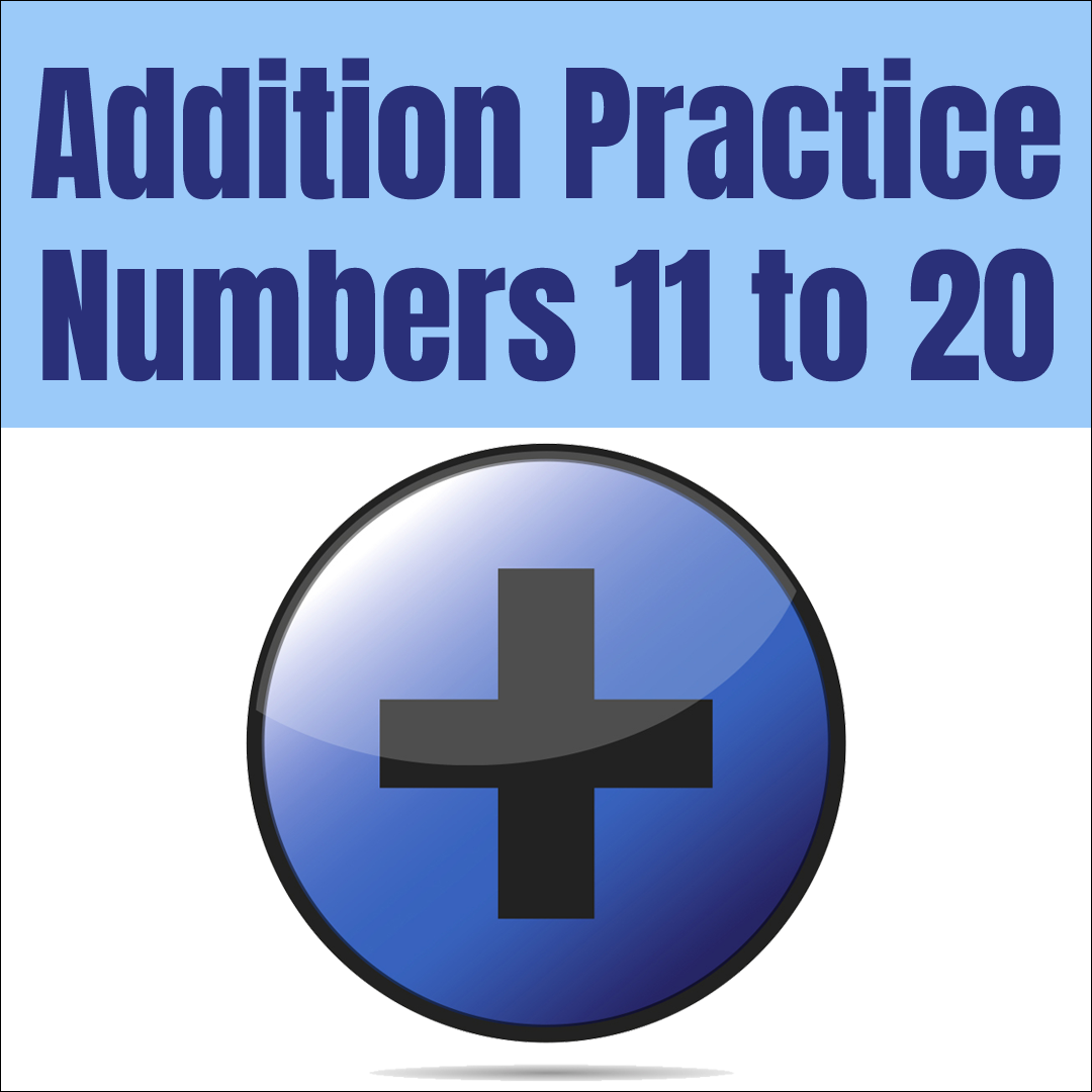 Addition Game for Number 11 - 20