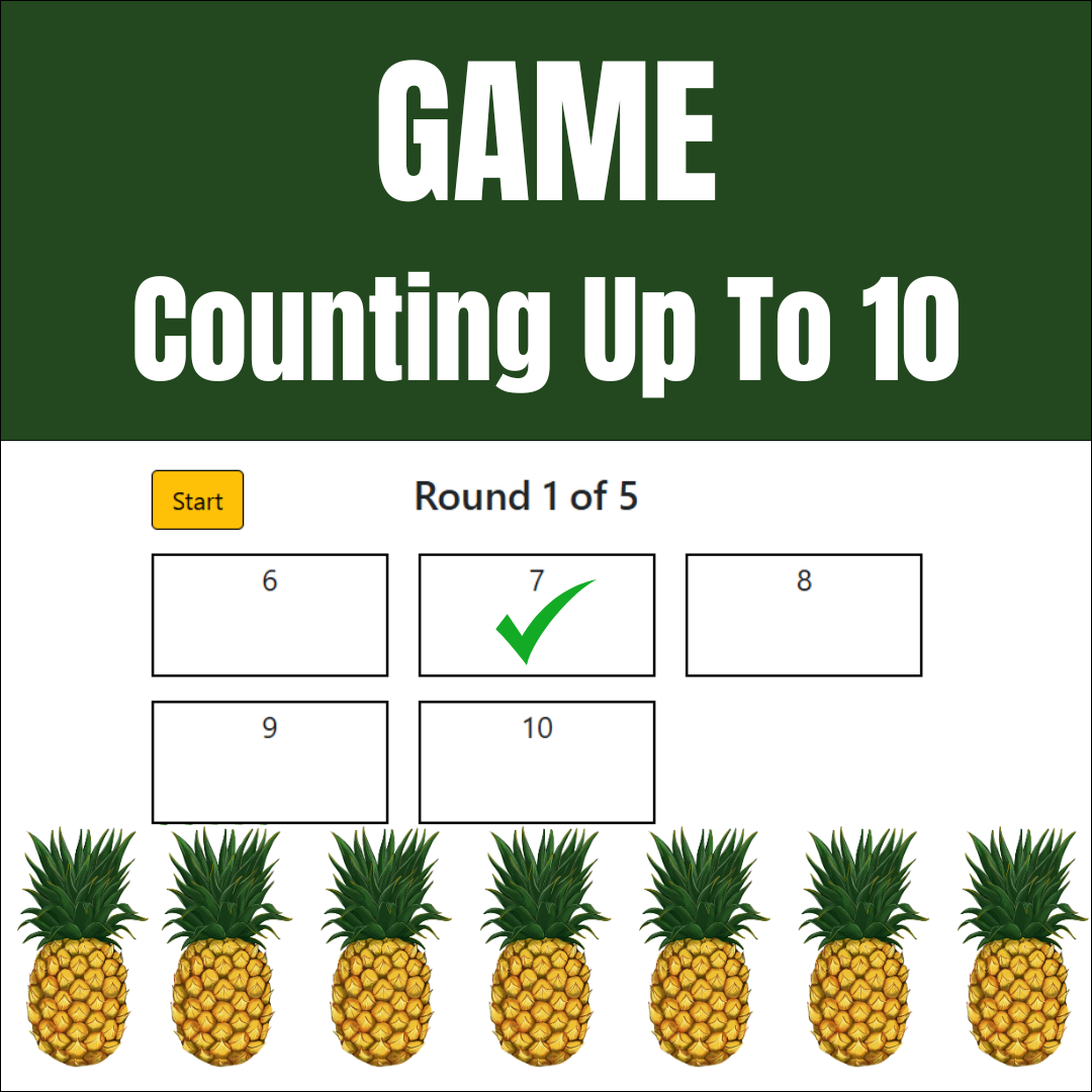 Counting 6 to 10 Counting Game